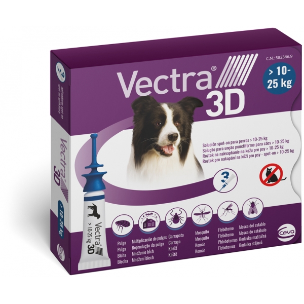 Home pipetas vectra 10kg a 25 kg